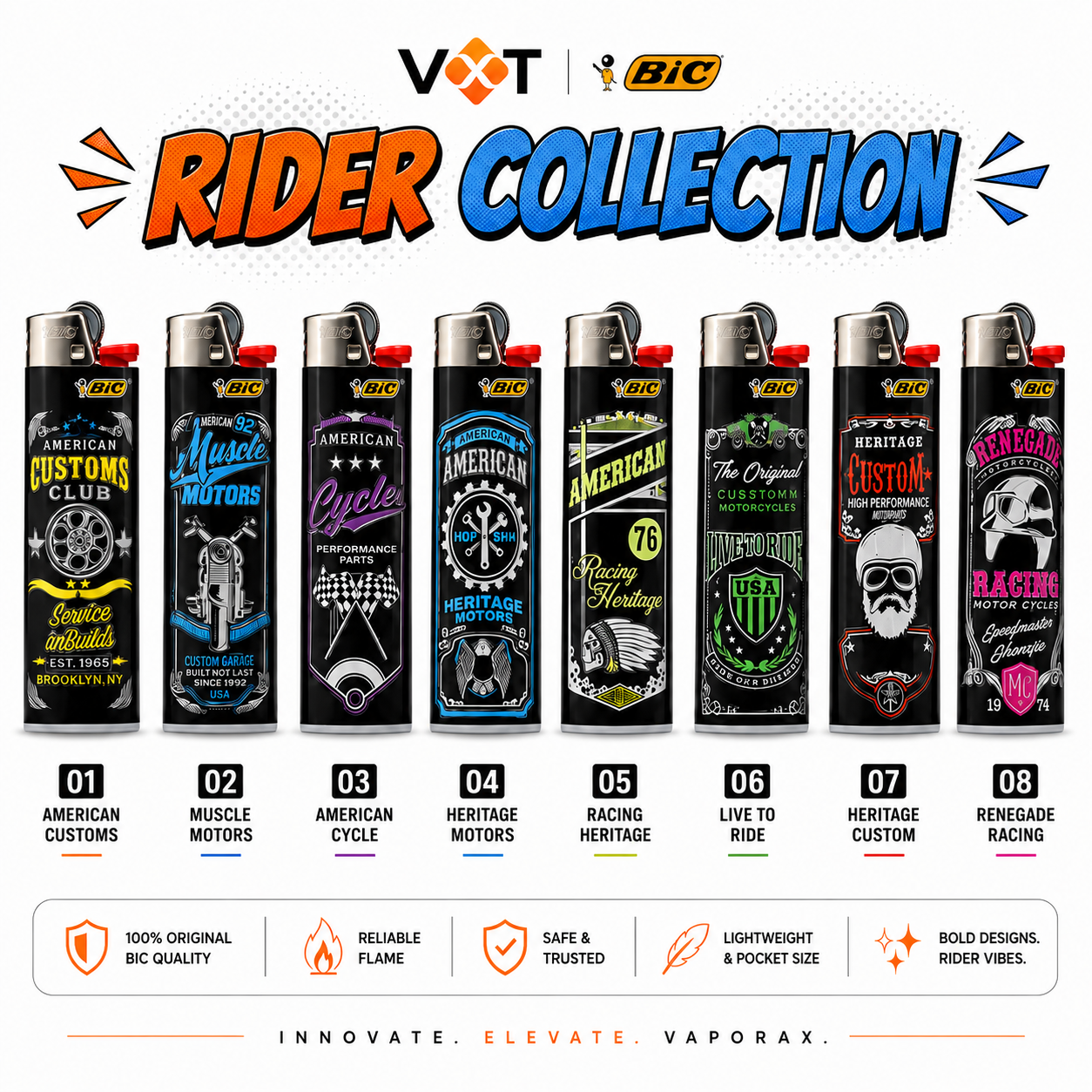 BIC® RIDER COLLECTION