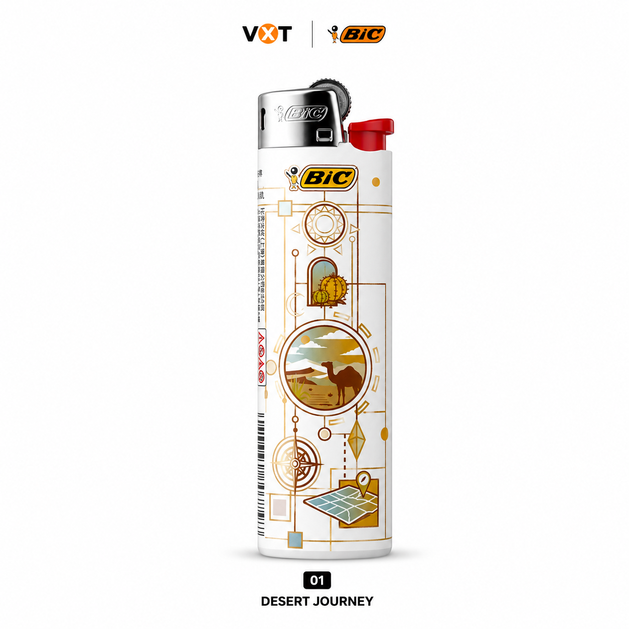 BIC® Textured Printed TRAVEL COLLECTIONS
