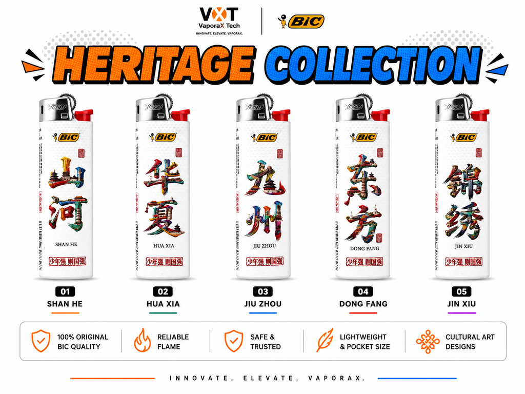 BIC® Textured Printed HERITAGE COLLECTION