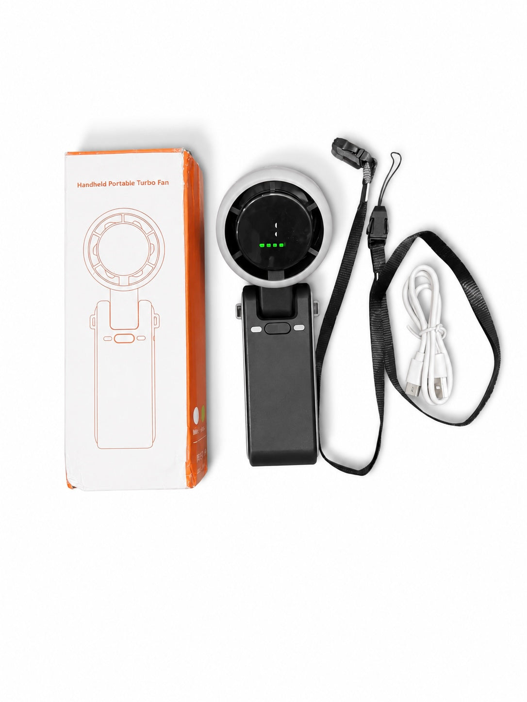 Handheld Portable Turbo Fan – Compact Rechargeable Cooling Fan