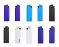 Smiley Matte Pocket Lighter Gold Accent Multi-Color Collection