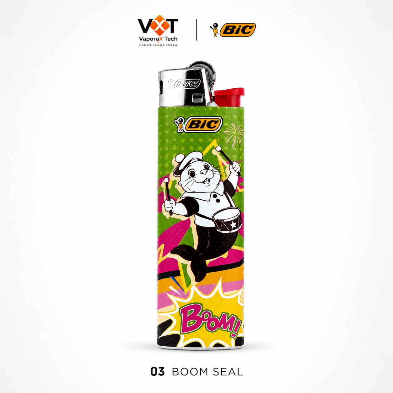 BIC® Textured Printed COMIC COLLECTION