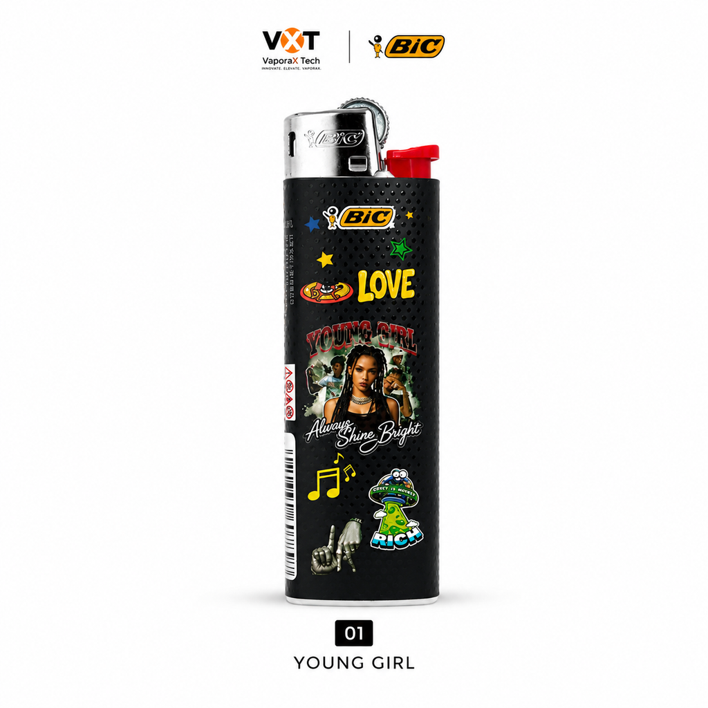 BIC® Textured Printed MUSIC & VIBES COLLECTION