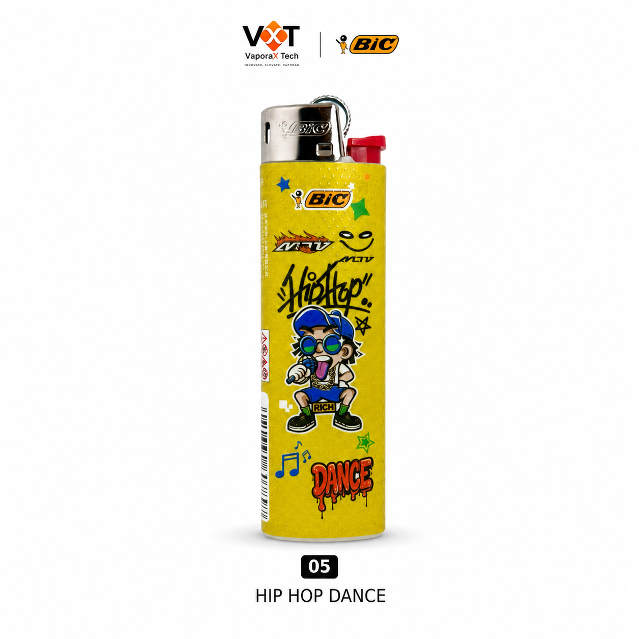 BIC® Textured Printed MUSIC & VIBES COLLECTION