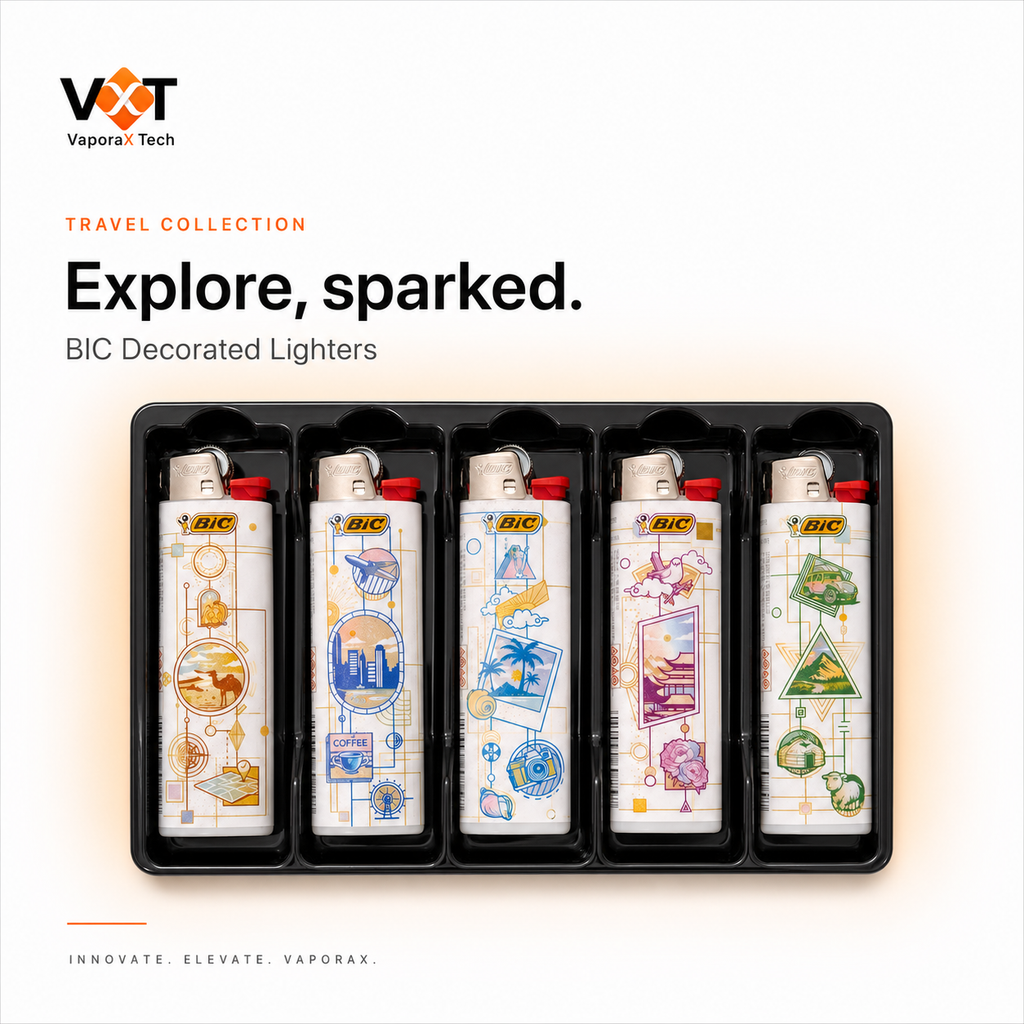 BIC® Textured Printed TRAVEL COLLECTIONS