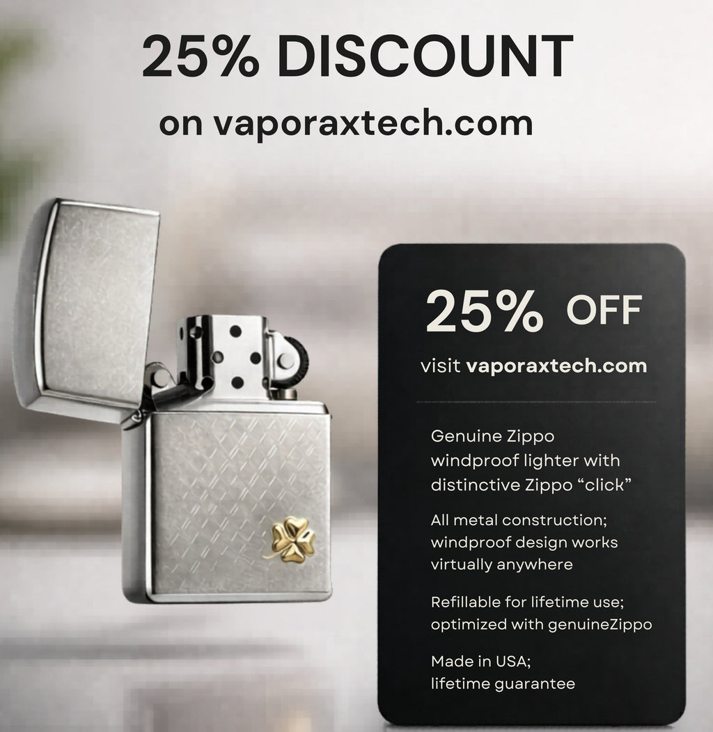Zippo Vintage Four Leaf Clover