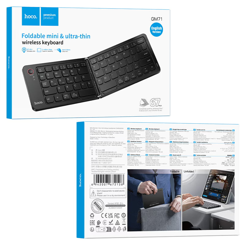 Wireless keyboard “GM71 Proficient